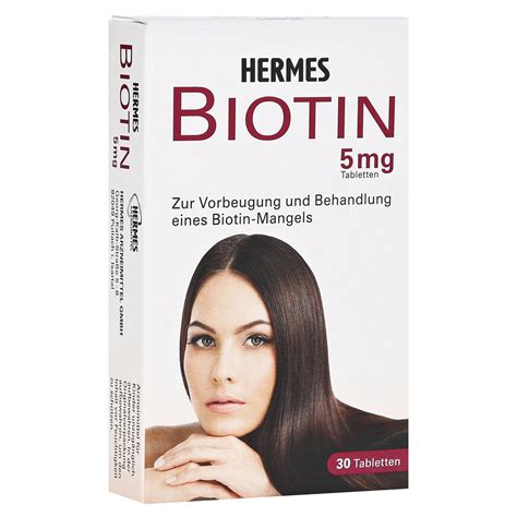 hermes biotin 5 mg|BIOTIN HERMES 5 mg Tabletten .